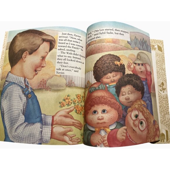 Cabbage Patch Kids Xaviers Birthday Surprise! Little Golden Book By Ari Hill - Picture 13 of 15